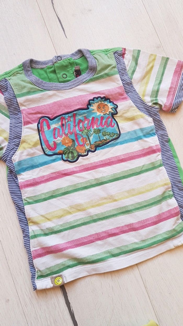 Ensemble 3 pièces estival garçon 4ans catimini zara - photo numéro 5