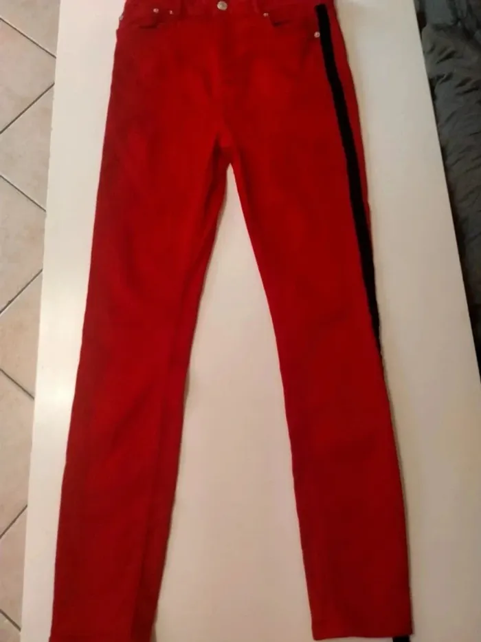 Pantalon slim Zara taille 38. - photo numéro 2