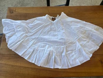 Long jupon blanc