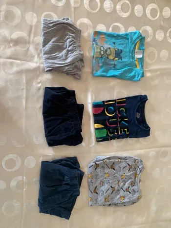 Lot de 3 pyjashorts