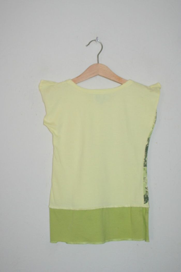 Tee shirt long Jukebox vert clair 6 ans - photo numéro 3