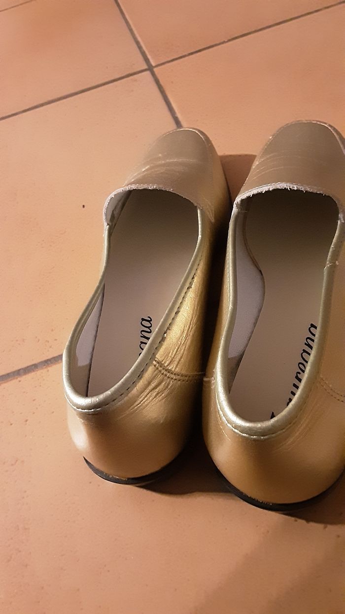 Mocassins dorés - photo numéro 5