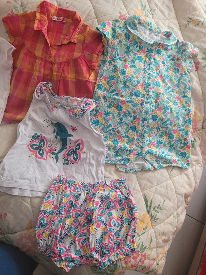 Lot 12 mois fille DPAM