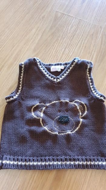 pull l enfant do 18 mois marron