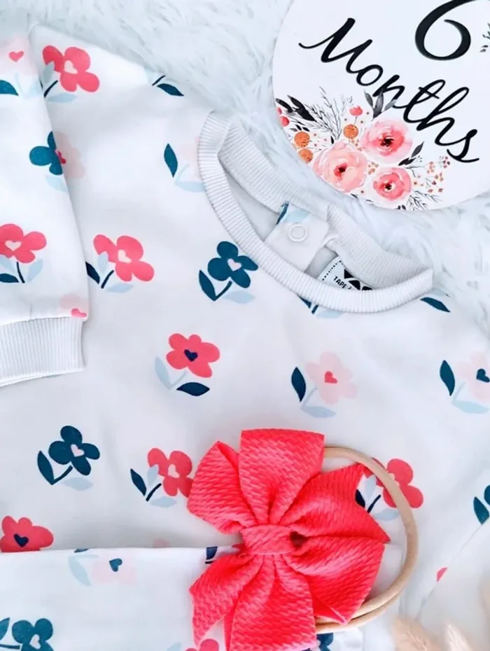 Ensemble tape à l'oeil et bandeau cheveux fille 6 mois 🎀 - photo numéro 5