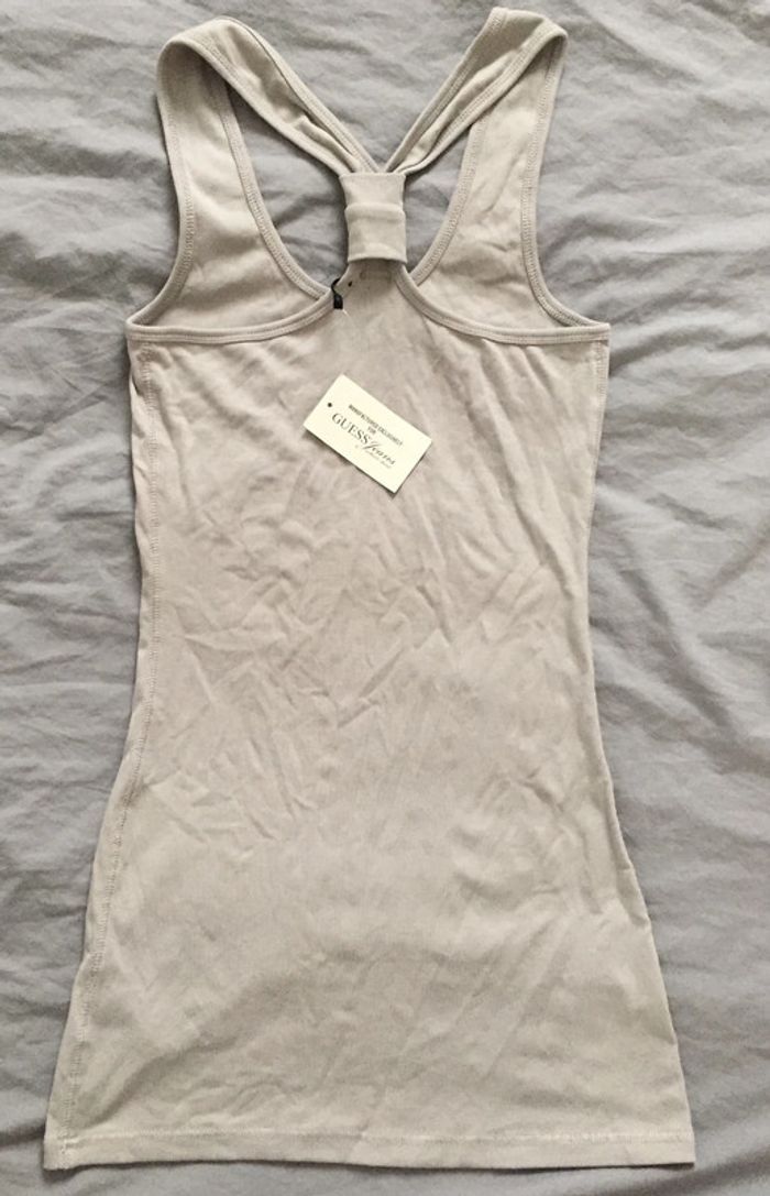 Débardeur femme GUESS gris NEUF avec étiquette - photo numéro 2