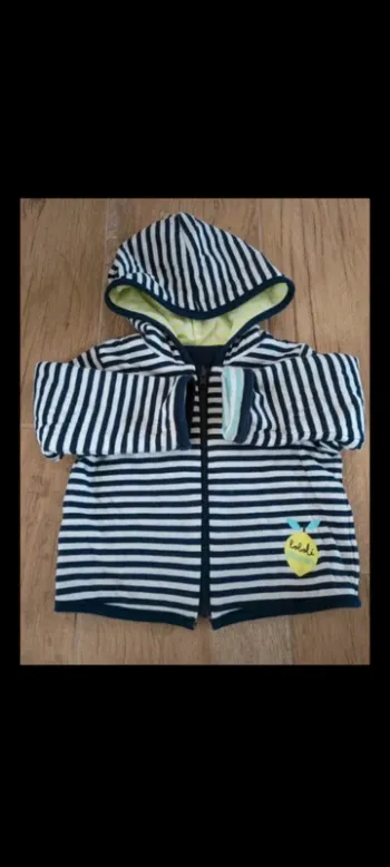 Sweat zippé réversible Boboli 12 mois