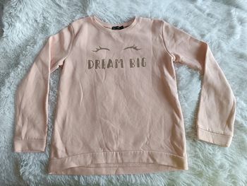 Sweat molletonné "Dream Big" T. 10 ans In Extenso