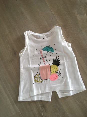 Débardeur fille 2 ans