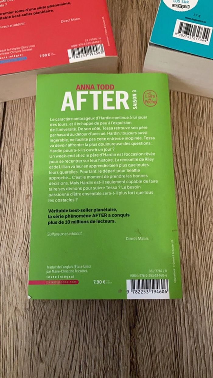 livres after tomes 1 2 3 - photo numéro 4