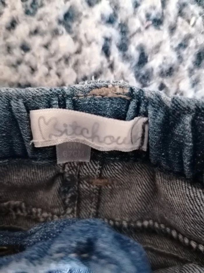 Jeans fille taille 6 mois - photo numéro 4