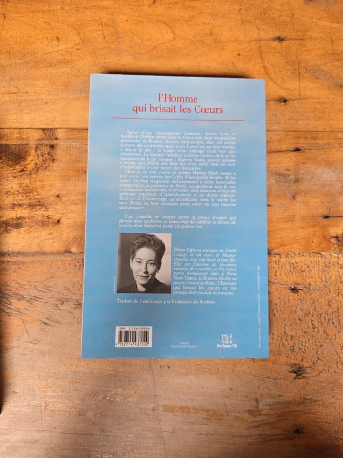 Livre "L'homme qui brisait les coeurs" - photo numéro 2