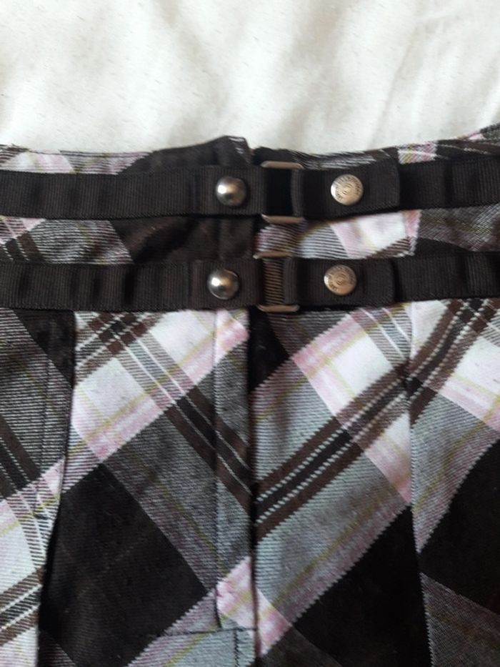 Jupe à carreaux plissée 6/7ans - photo numéro 3