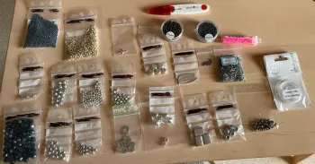 Lot de perles diverses