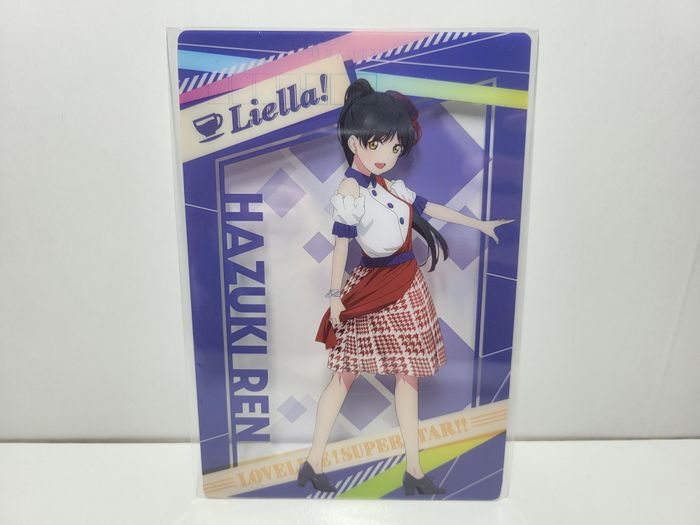 Love Live Superstar Petite Carte Plastique - Card Hazuki Ren