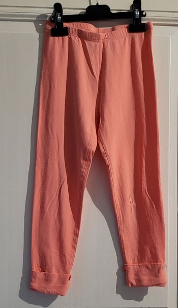 Legging orange 10 ans