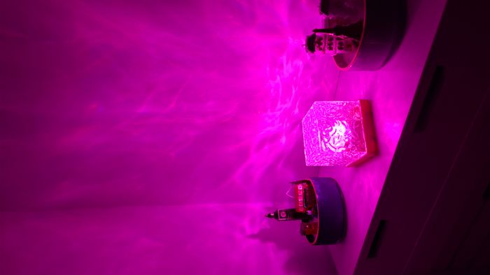 Lampe projecteur de vagues et aurores boréales - envoi sous 24h00 max - photo numéro 5