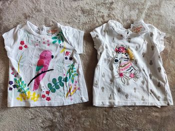 lot t-shirts MC 6 mois