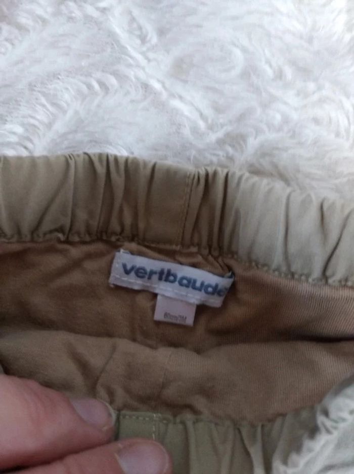Pantalon doublé Garçon 3 mois éléphant Vertbaudet 100% coton - photo numéro 7