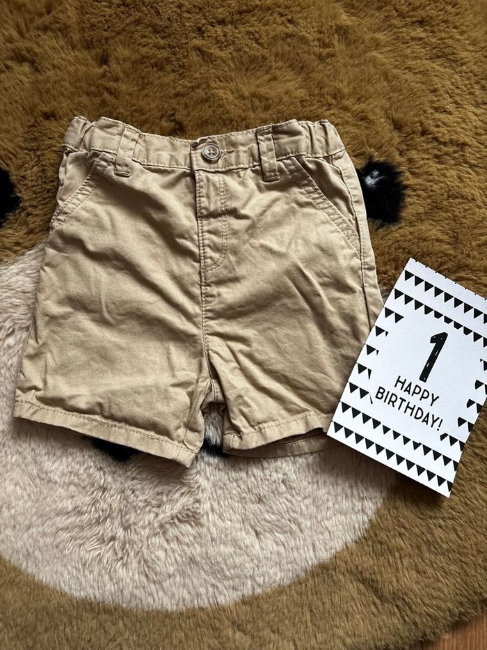 Short chino beige KIABI t.12m
