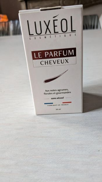 Luxeol parfum cheveux