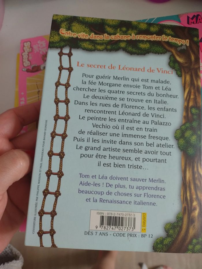 Livre La cabane magique tome 33 : Le secret de Léonard de Vinci - photo numéro 5