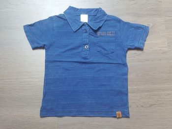 Polo manches courtes taille 86 - 18 mois