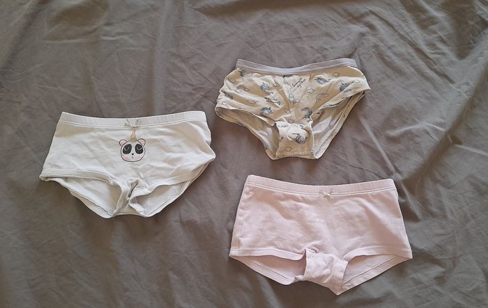Lot de 3 culottes shorty