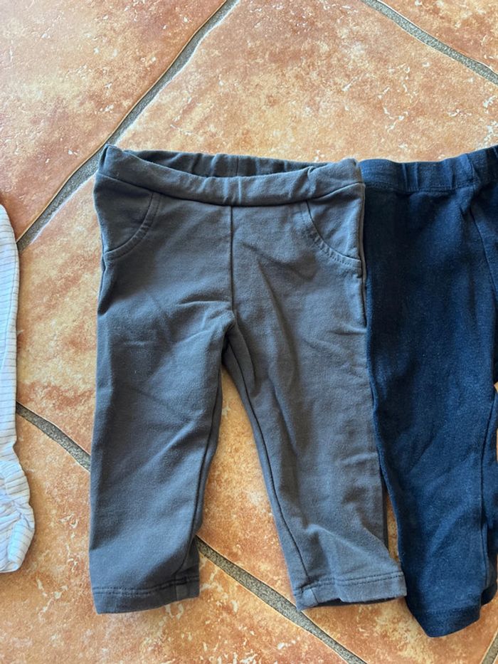 Lot 3 leggings fins 6mois - photo numéro 4
