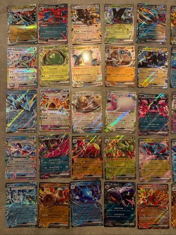 Lot de 50 carte Pokémon ex japonaise