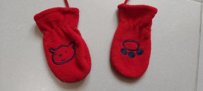 Mouffle avec cordon 12/18 mois - photo numéro 2