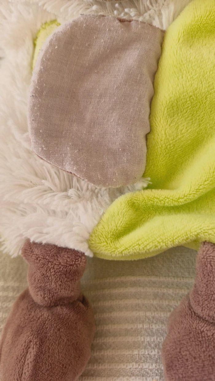 Doudou marionnette hippopotame Babynat - photo numéro 4