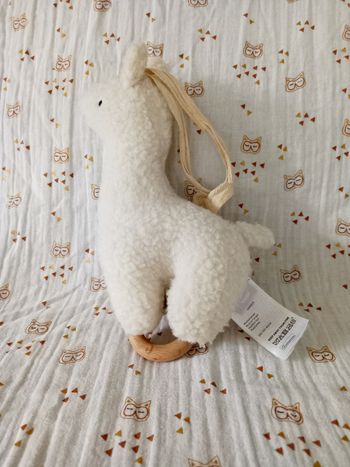 Peluche musicale lama Jollein