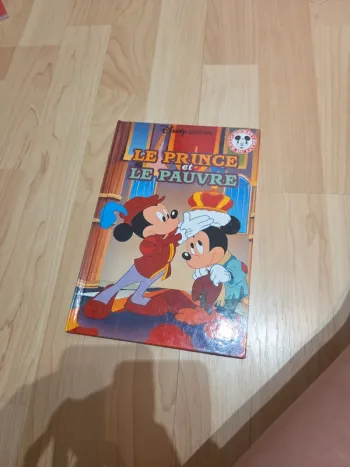 Livre disney le prince et le pauvre