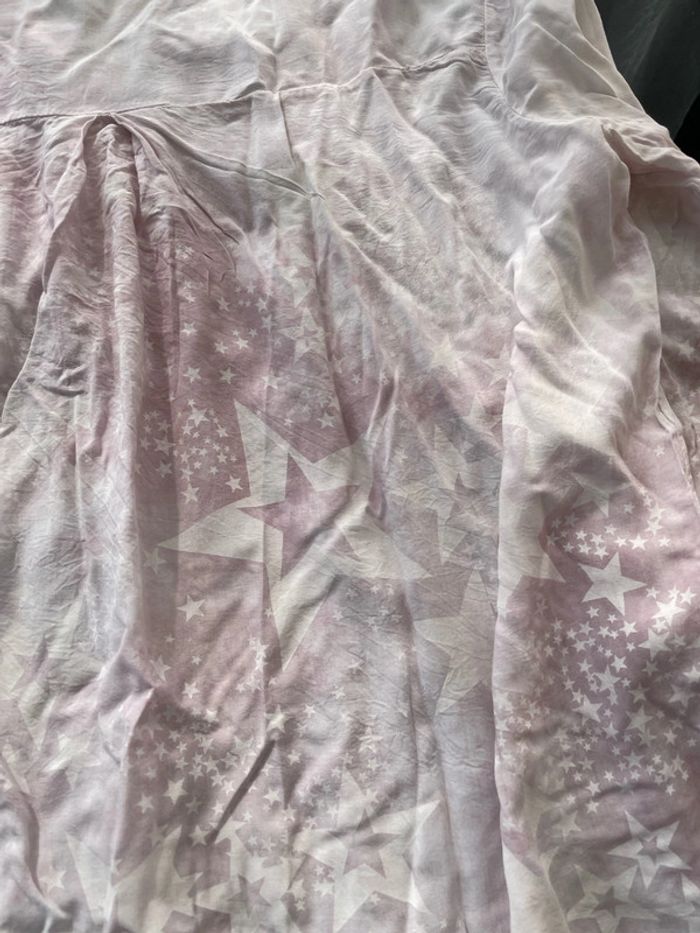 Chemise, rose, étoile, taille 38 - photo numéro 12