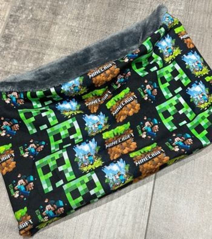 Snood enfant Minecraft, snood cache cou enfant  super mario - photo numéro 9