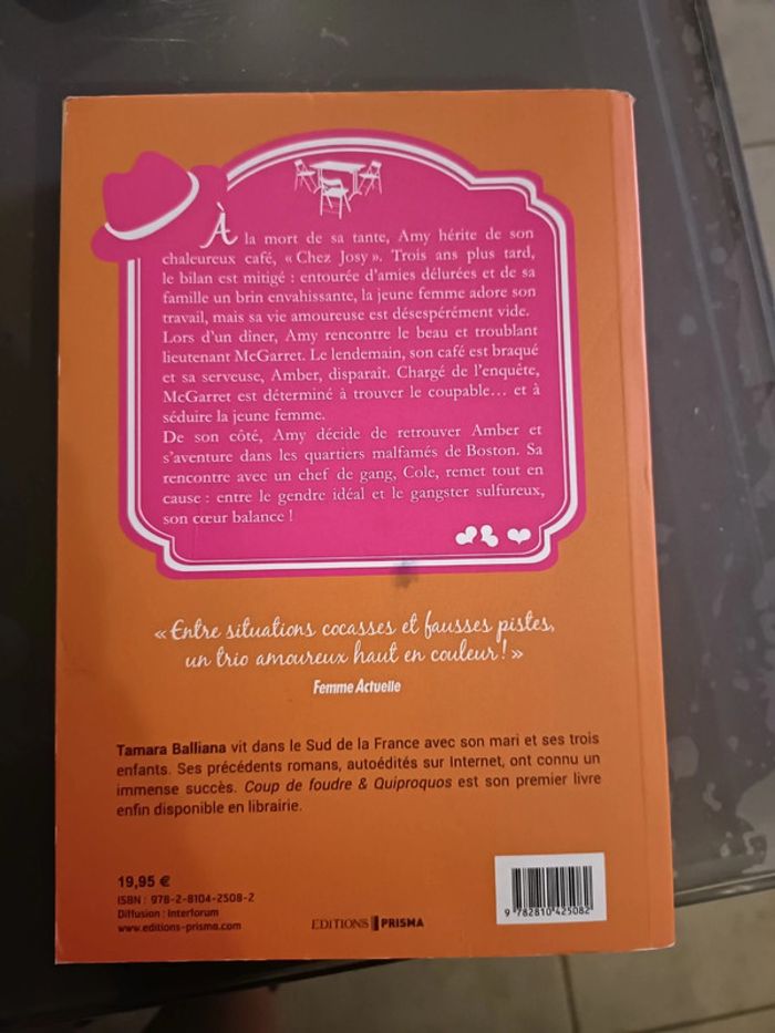 Livre coup de foudre et quiproquo - photo numéro 2