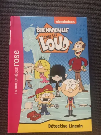 Livre Bienvenu chez les Loud tome 9 détective Lincoln