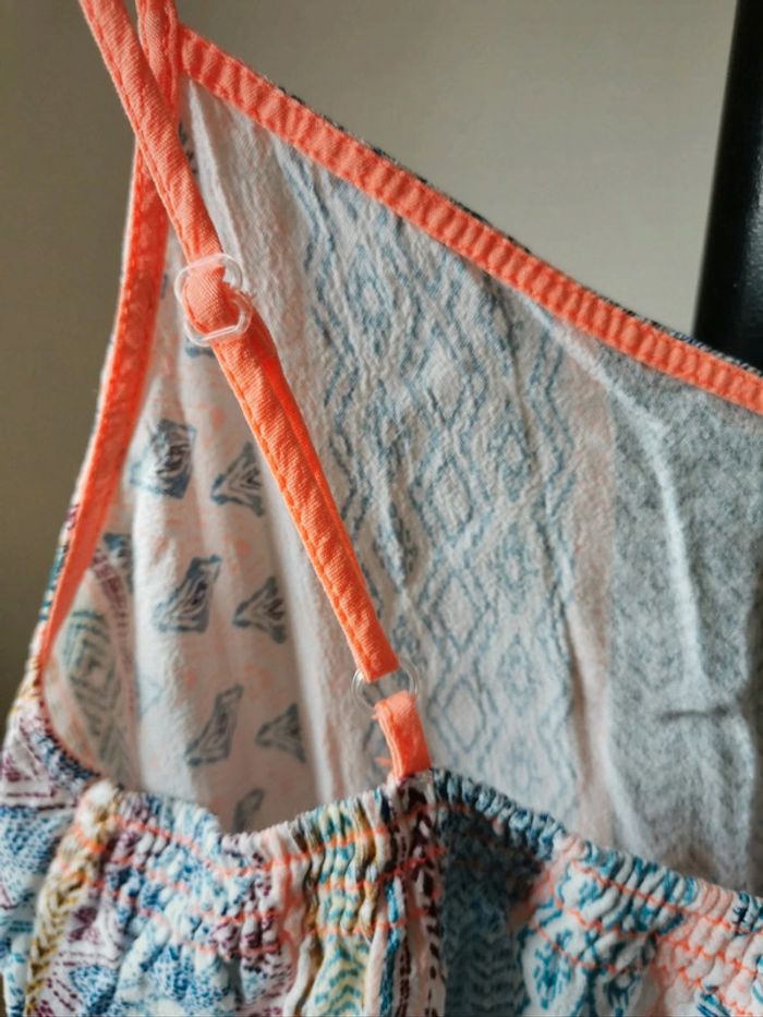 Combi short femme fluide fines bretelles - photo numéro 5