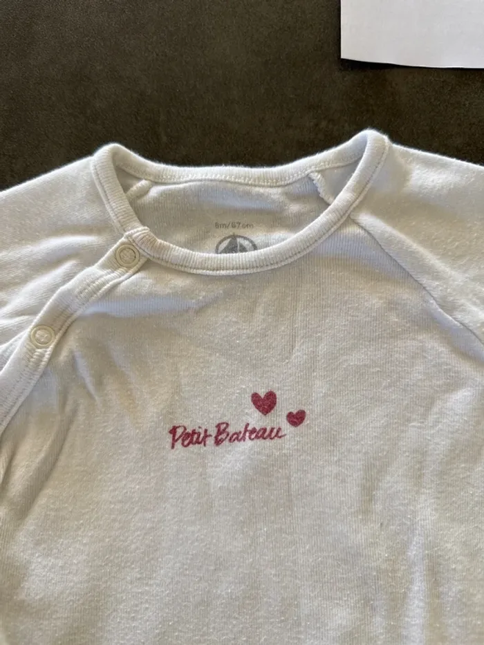 Body manches longues petit bateau - photo numéro 2