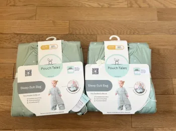 (New) Pack of 2 sleep suit bags 2.5 tog 2-4Y