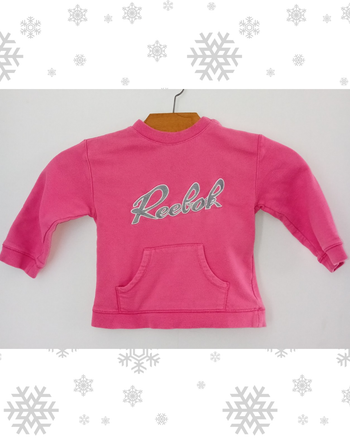 Sweat d'hiver Reebok 2 ans fille