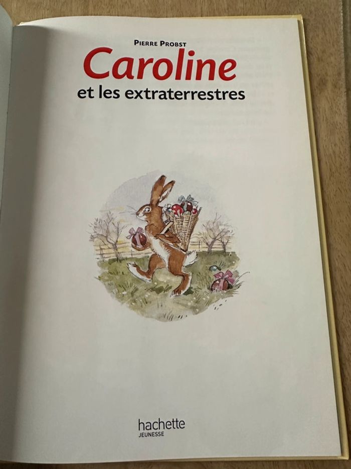 Livre rare difficile à trouver Caroline et les extraterrestres Pierre Probst bd album - photo numéro 4