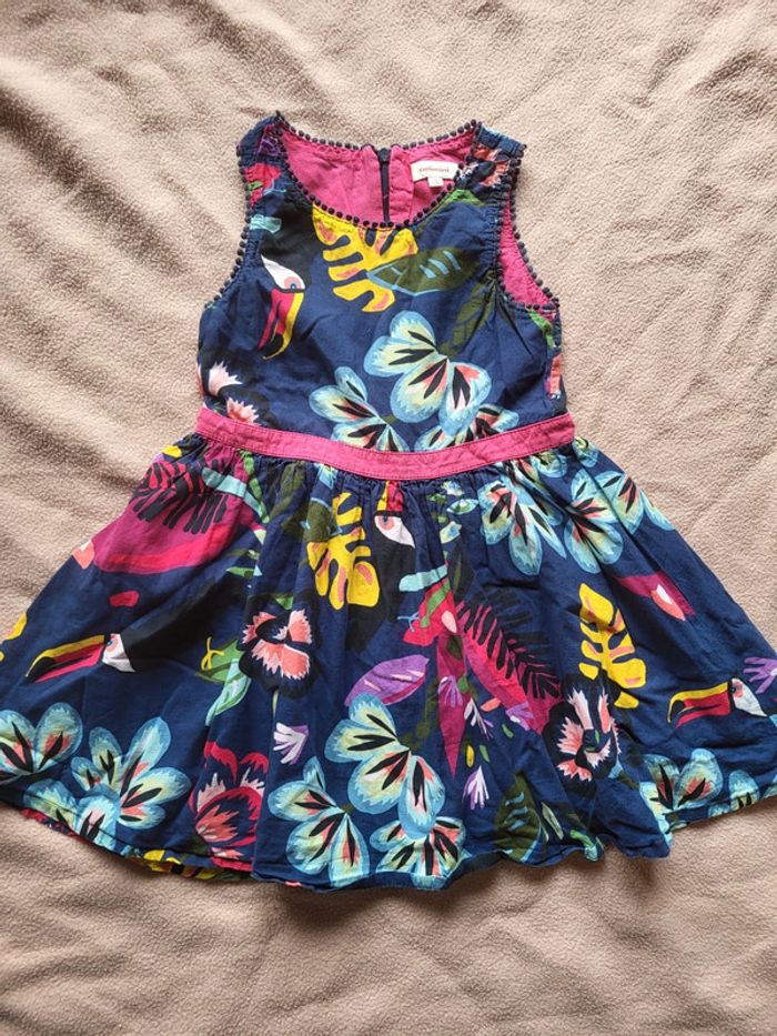 Robe à fleurs estivale catimini 5ans