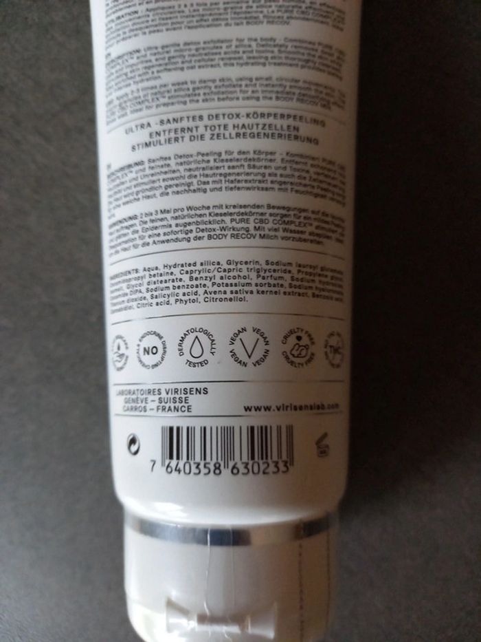 Doux gommage détox corps Virisens 200 ml neuf - photo numéro 6
