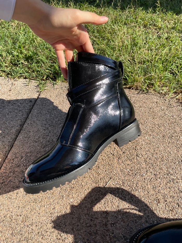 Bottines vernies 40 - photo numéro 3