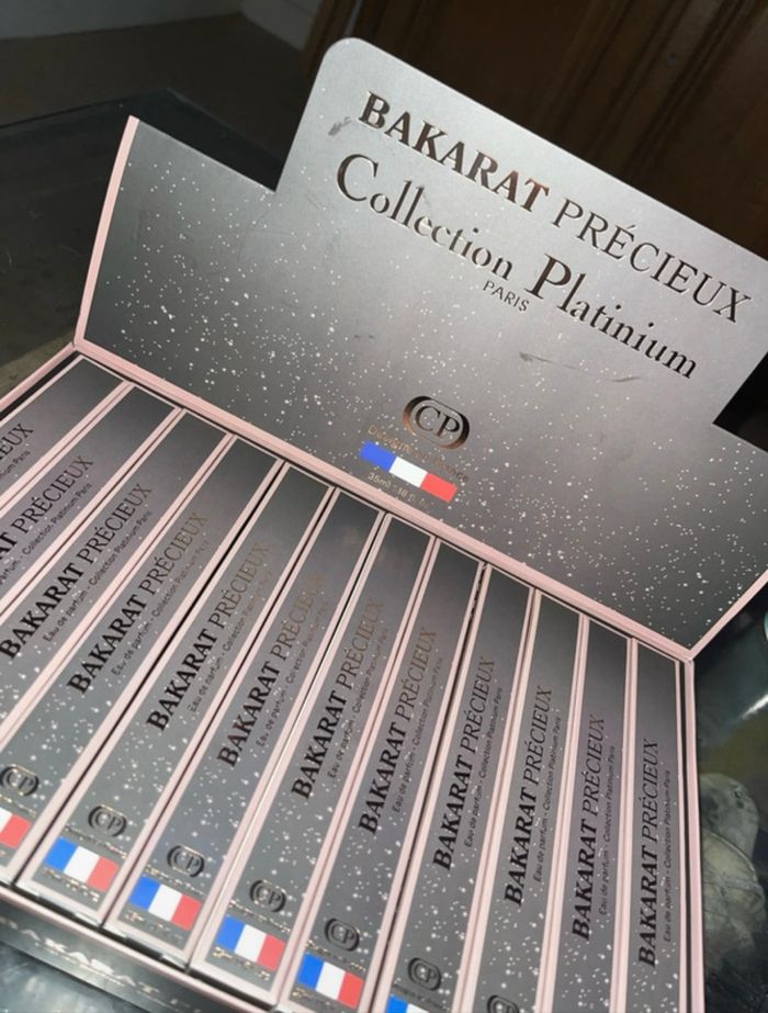 Collection platinium baccarat pour femme