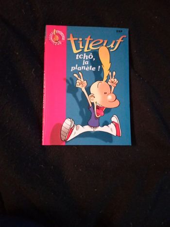Livre titeuf tcho, la planète !