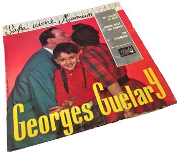 Vinyle 45 tours Georges Guétary Papa aime Maman (1960) Pathé EG 519M