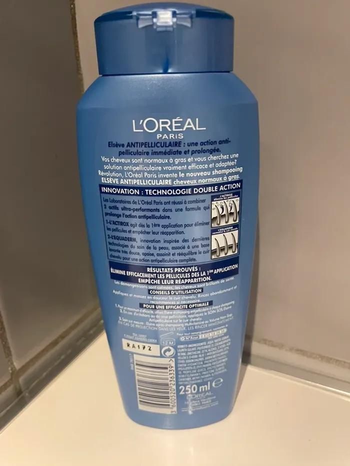 Shampoing L'Oréal Elseve Antipelliculaire Cheveux Normaux à Gras - Neuf - photo numéro 5